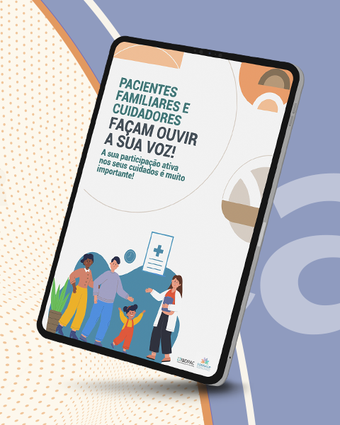 Cartilha �Fa�am ouvir a sua voz� para Pacientes, Familiares e Cuidadores